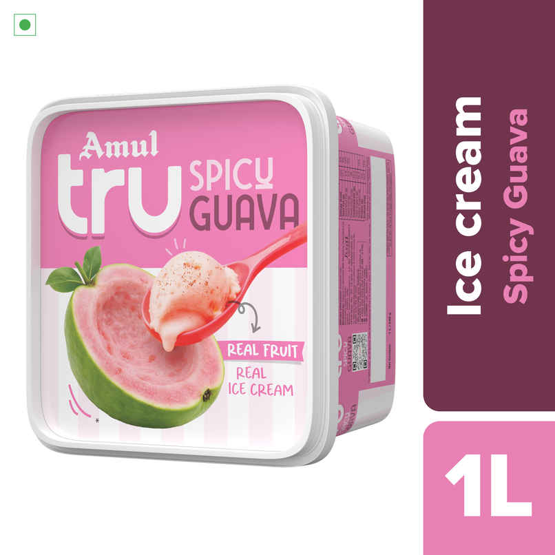 Amul Tru Spicy Guava Ice Cream Tub