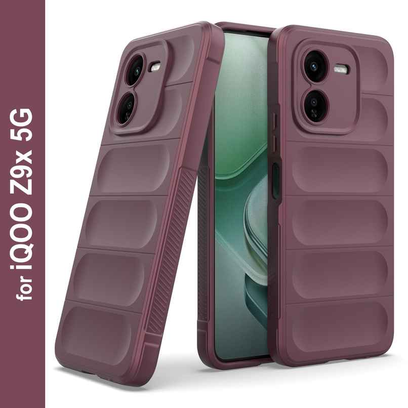 Zapcase Back Cover for iQOO Z9x 5G | Magic-Plum
