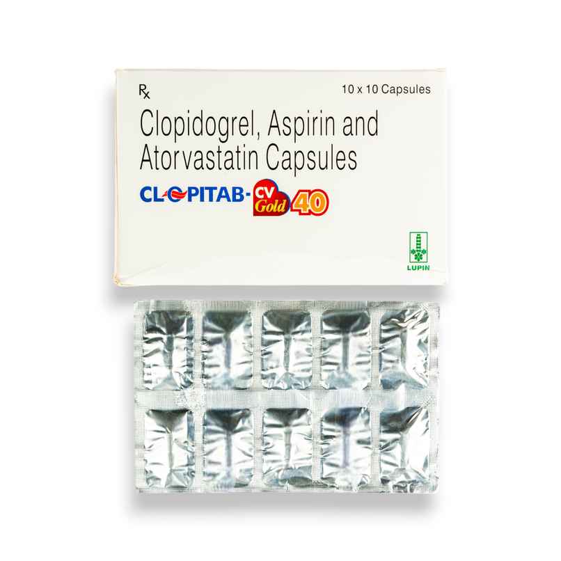 Clopitab-CV Gold 40 Capsule Clopitab-CV Gold 40 Capsule