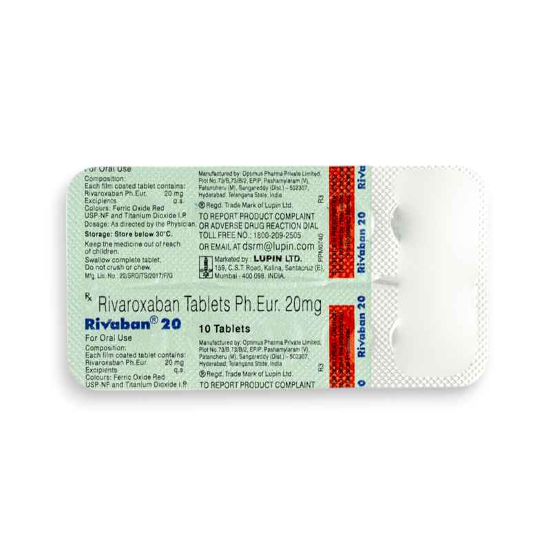 Rivaban 20 Tablet