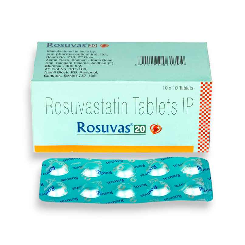 Rosuvas 20 Tablet