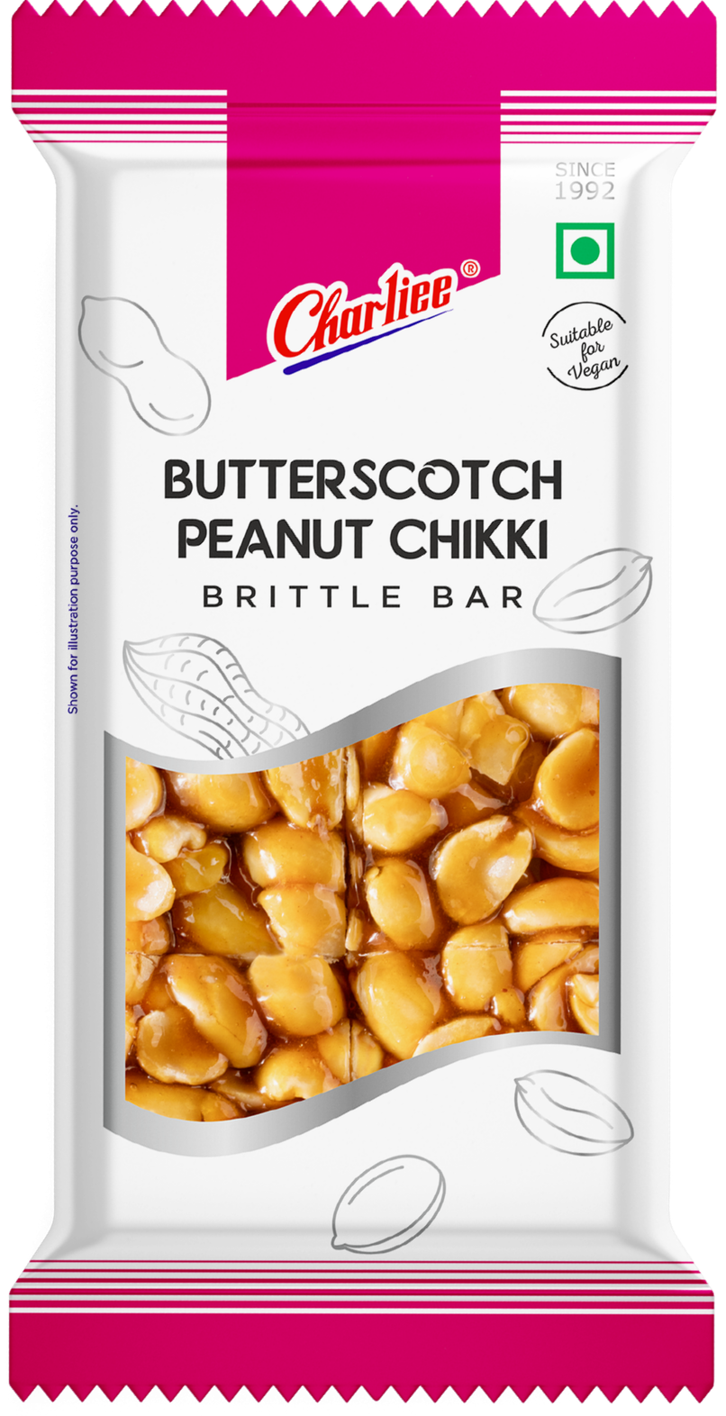 Charliee Butterscotch Peanut Chikki