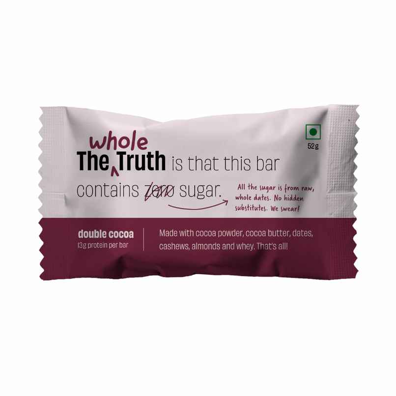 The Whole Truth Double Cocoa Protein Bar