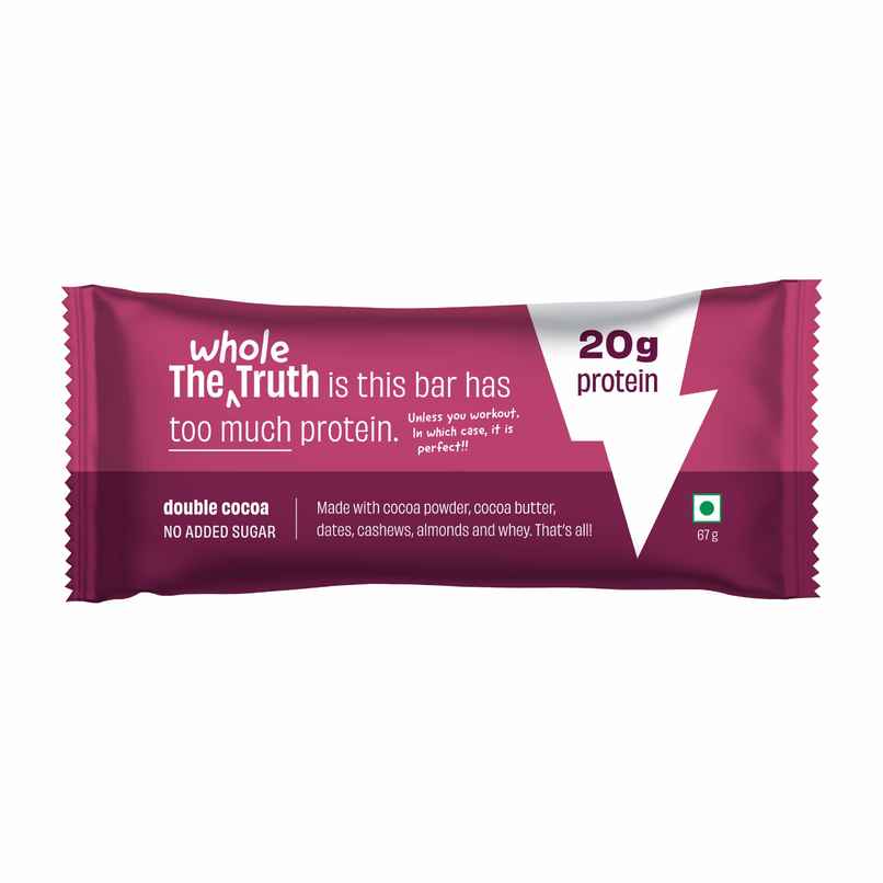 The Whole Truth 20g Protein Double Cocoa Protein Bar