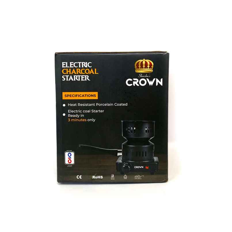 Sheesha's Crown Electric Charcoal Starter - Assorted Sheesha's Crown Electric Charcoal Starter - Assorted