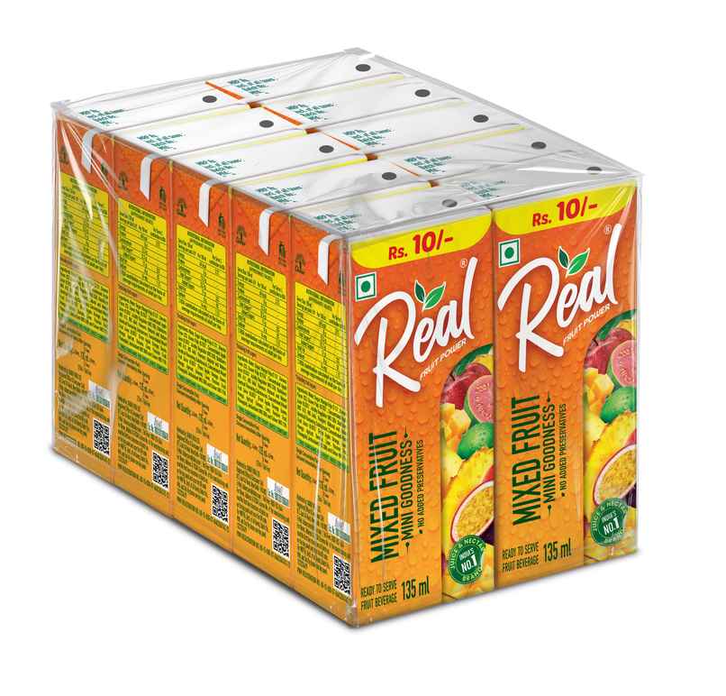 Dabur Real Fruit Power Mixed Fruit Juice | Fruity & Refreshing