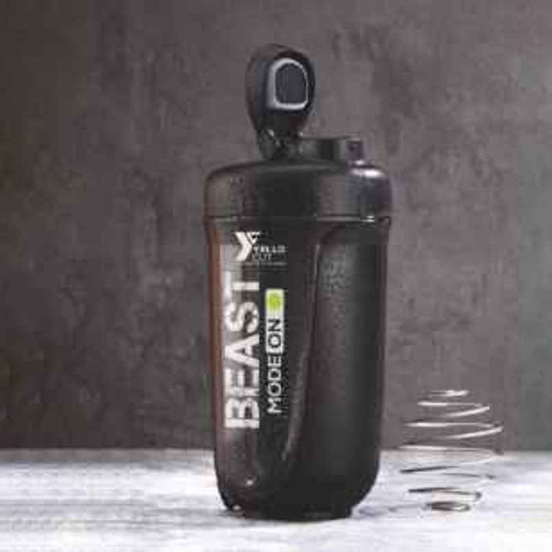 YELLOCUT Protein Shaker | Black | 500 ml