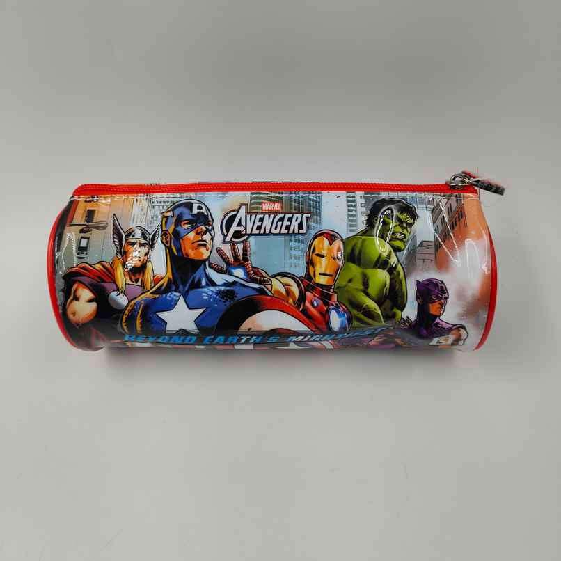 Striders Avengers School Pencil Pouch - Iron Man, Captain America, Hulk & Thor Design