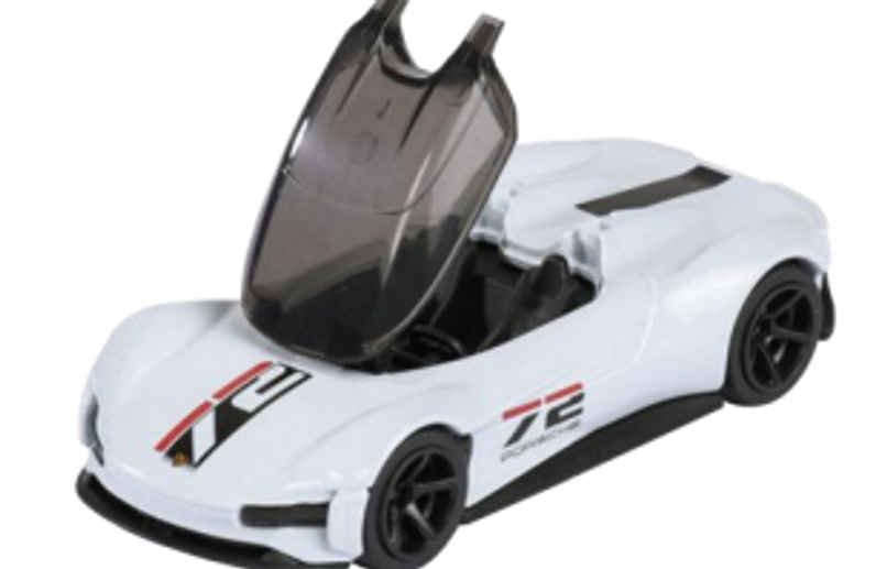 Majorette 1:64 Porsche Vision Gran Turismo Premium Die Cast Car White