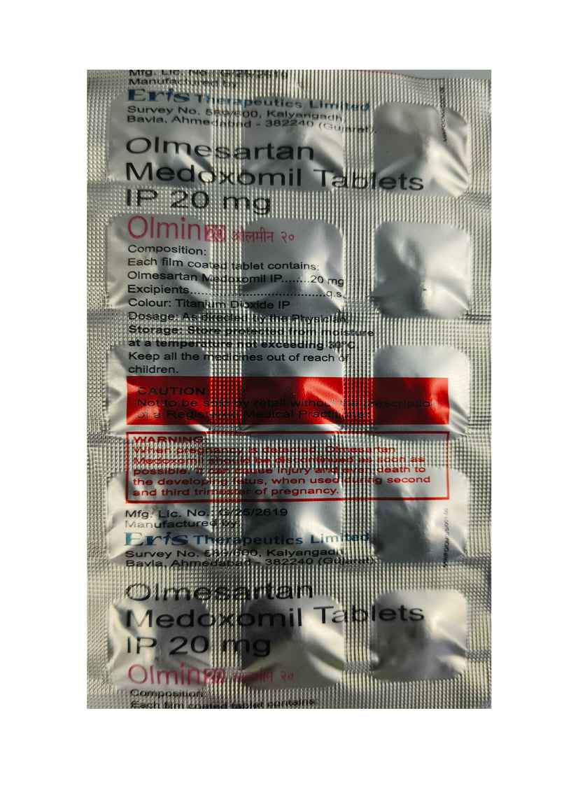 Olmin 20 Tablet