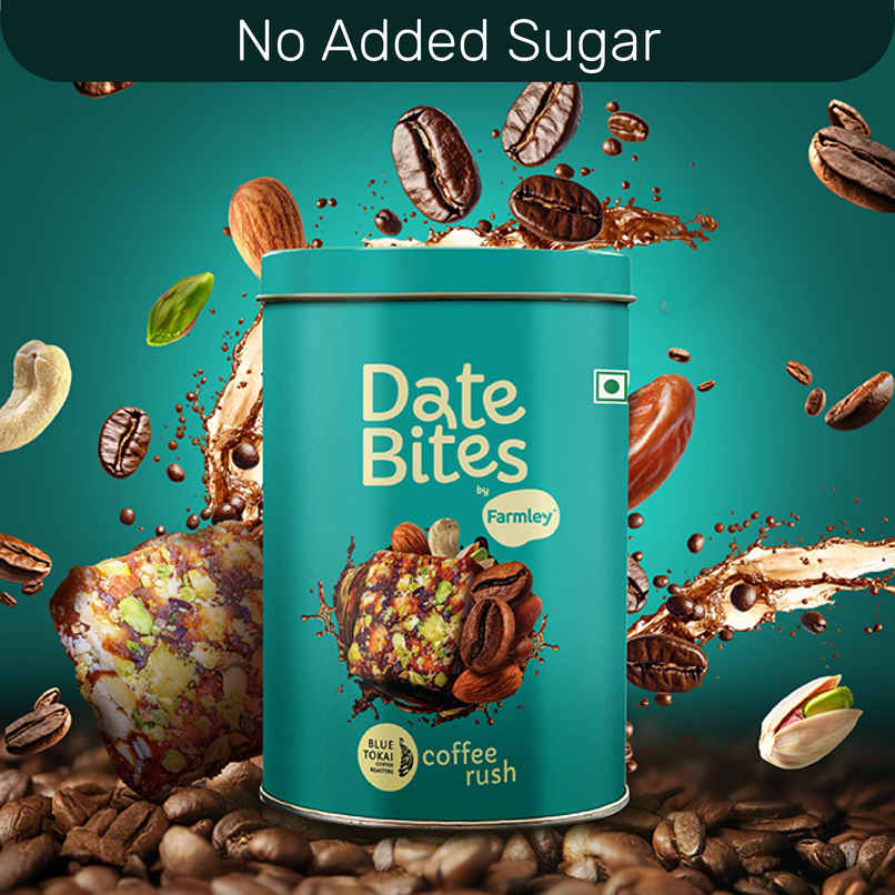 Farmley Coffee Rush Date Bites | No Added Sugar Farmley Coffee Rush Date Bites | No Added Sugar