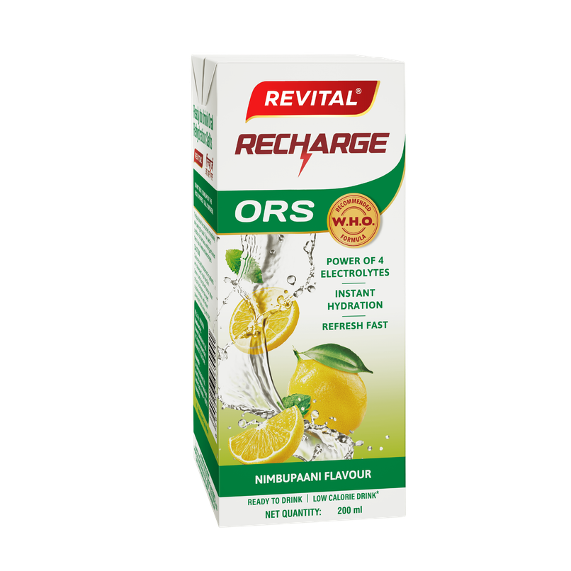 Revital Recharge ORS - Nimbu Paani Flavour