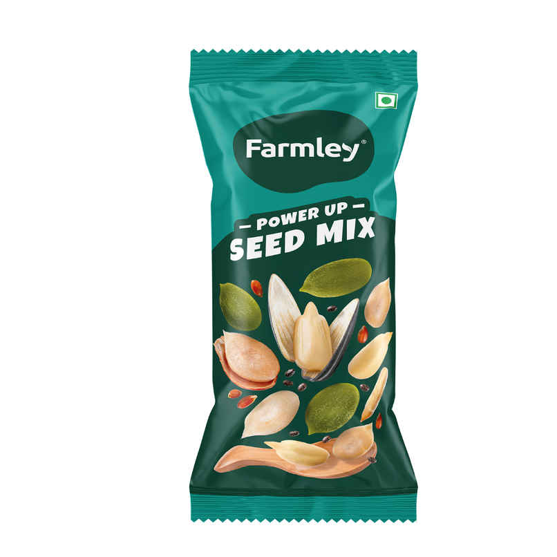 Farmley Seed Mix Superfood Pumpkin, Watermelon, Sunflower, Flax, Chia Seeds Farmley Seed Mix Superfood Pumpkin, Watermelon, Sunflower, Flax, Chia Seeds
