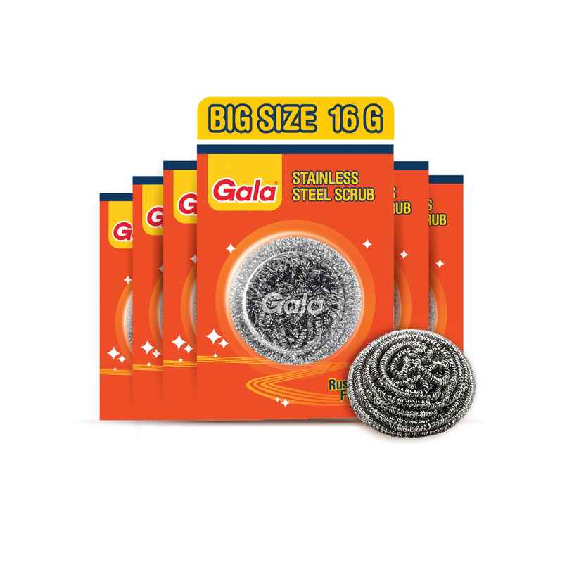 Gala Swash Card Utensil Scrubber Cleaner Stainless Steel