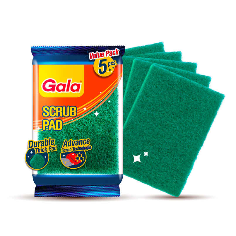 Gala Sparkle Magic Utensil Green Scrubber Pad