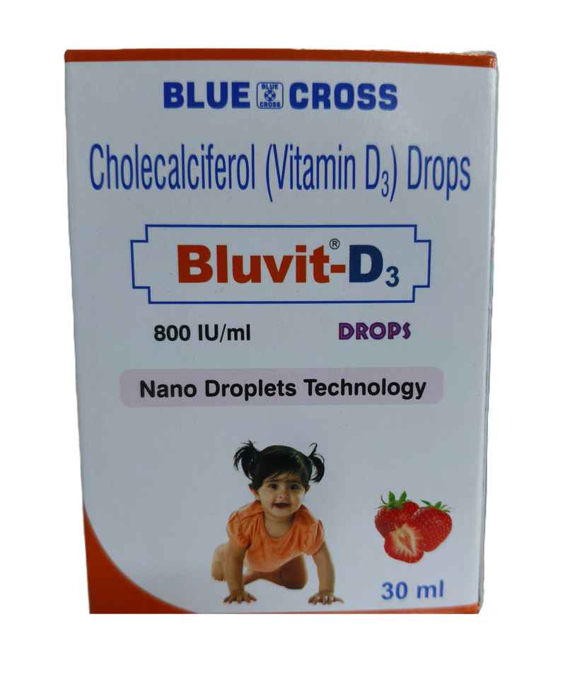 Bluvit-D3 800IU/ml Vitamin D3 Drop