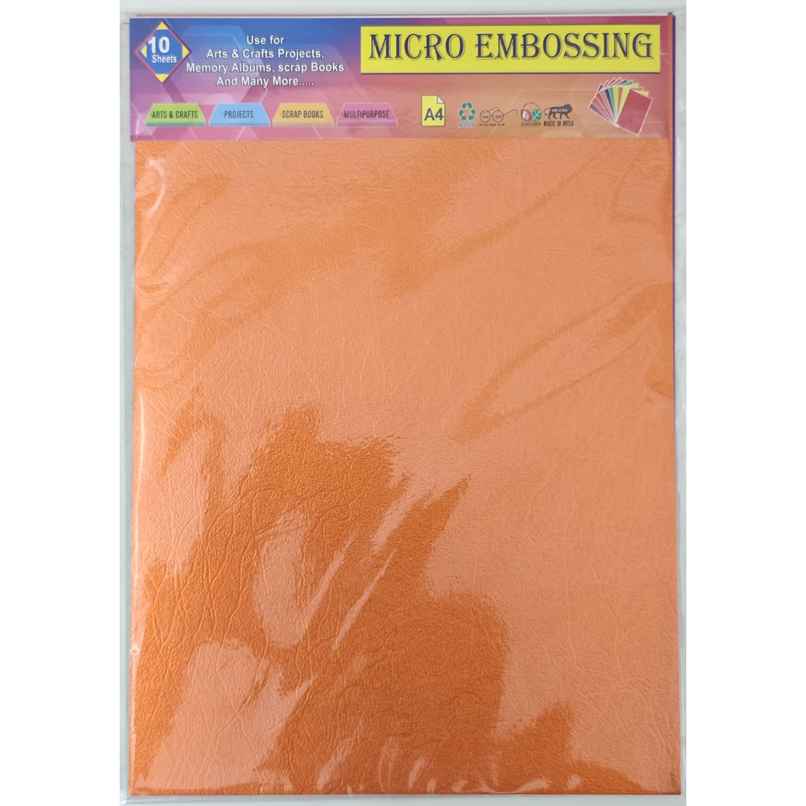 ABK Micro Sheet Multi Colour - A4 Size | 29 cm x 21 cm - 10 Pcs