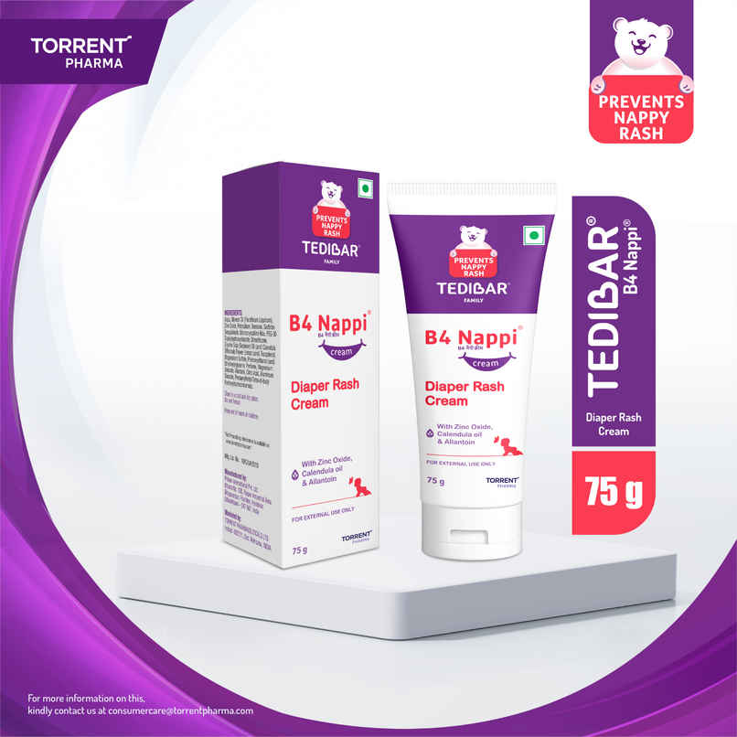Tedibar Family B4 Nappi Cream For Babies Diaper Rash