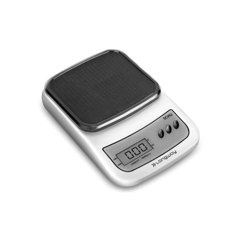 Longway LWKWS01 Multipurpose Portable Digital Kitchen Weighing Scale | 10 kg - Grey Longway LWKWS01 Multipurpose Portable Digital Kitchen Weighing Scale | 10 kg - Grey