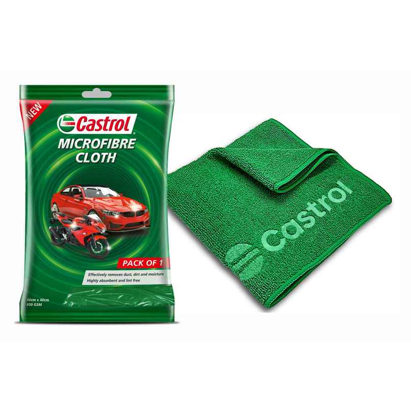 Castrol Microfiber Cloth Pack of 1 Castrol Microfiber Cloth Pack of 1