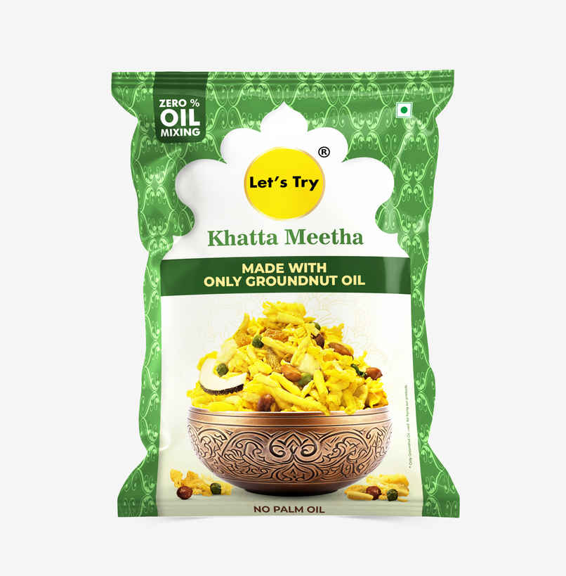Let's try Khatta Meetha Mix | Made with Groundnut oil Let's try Khatta Meetha Mix | Made with Groundnut oil