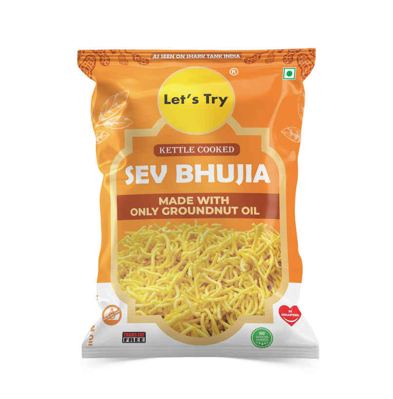 Let's Try Sev Bhujia | Spicy Crunchy Namkeen