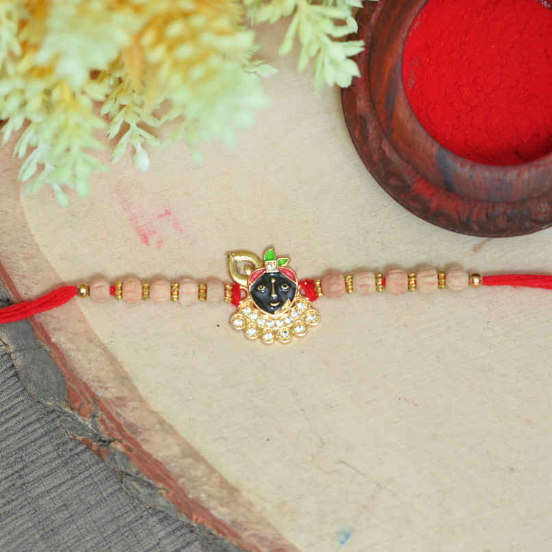 Shreenath Ji With Wooden Beads | Aurum