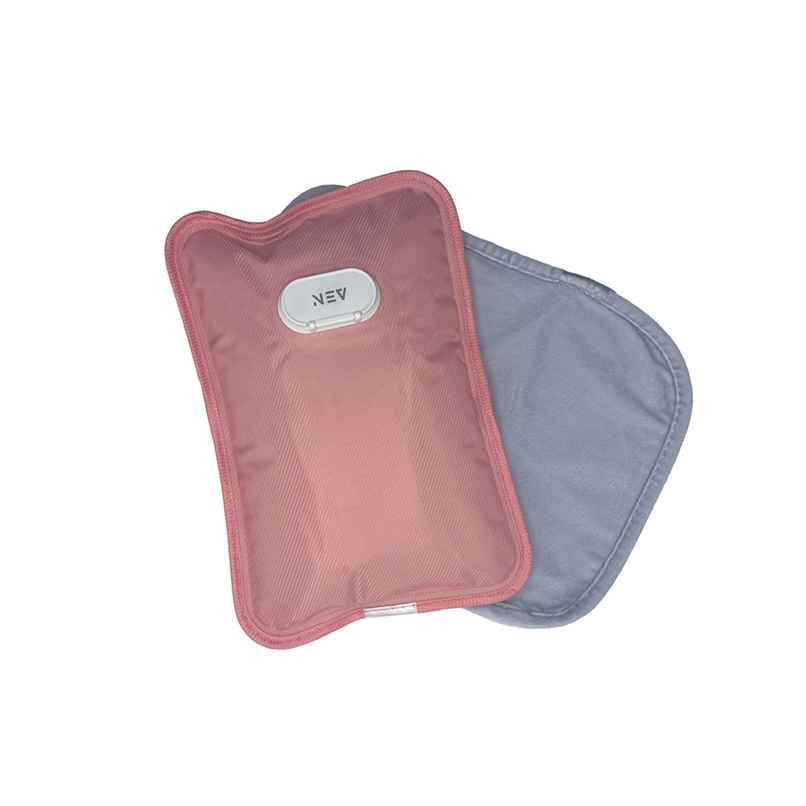 NEV Electric Hot Water Bag HB-01, 420W Fast Heating, Soft-Touch Surface, Compact, Leak-Proof | Pink