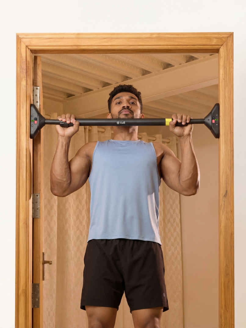 Cultfit Pull Up Bar 6th Gen | Black