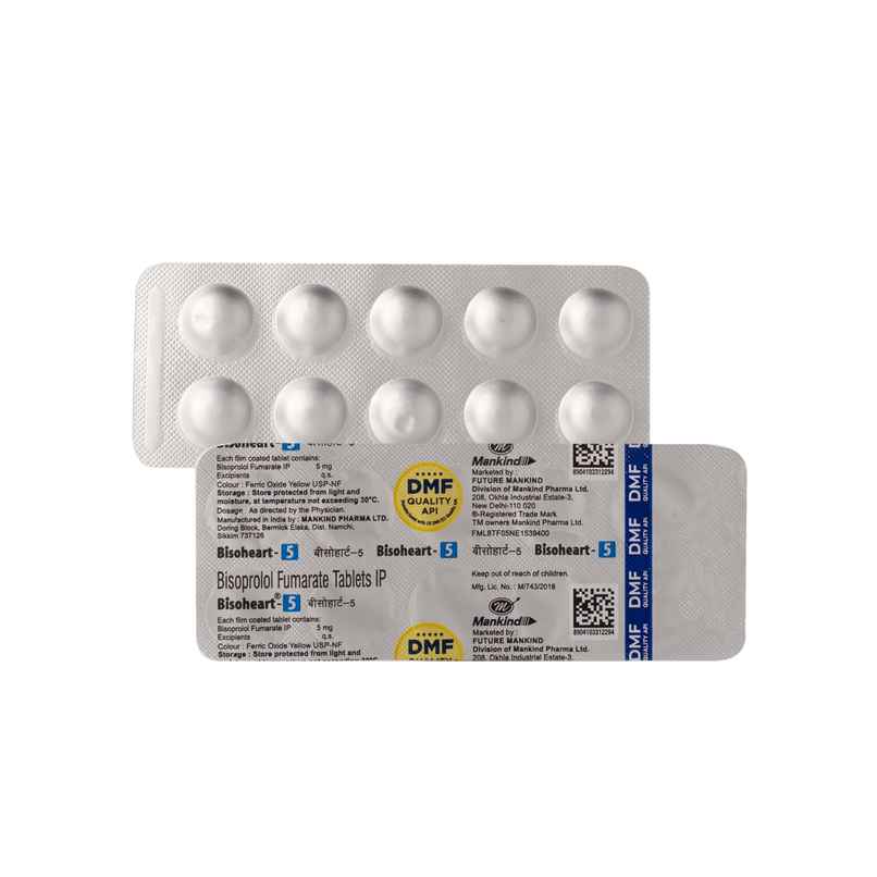 Bisoheart-5 Tablet Bisoheart-5 Tablet