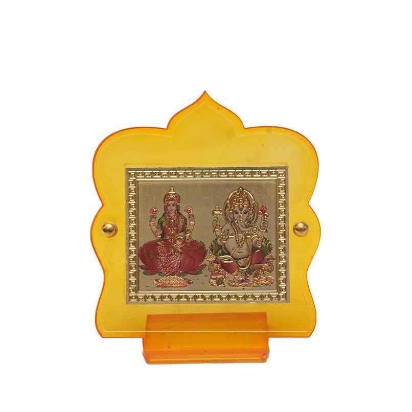 Laxmi Ganesh Photo Design Frame for Car Dashboard | Big | Divine Vibes | Ganesh Chaturthi Specials