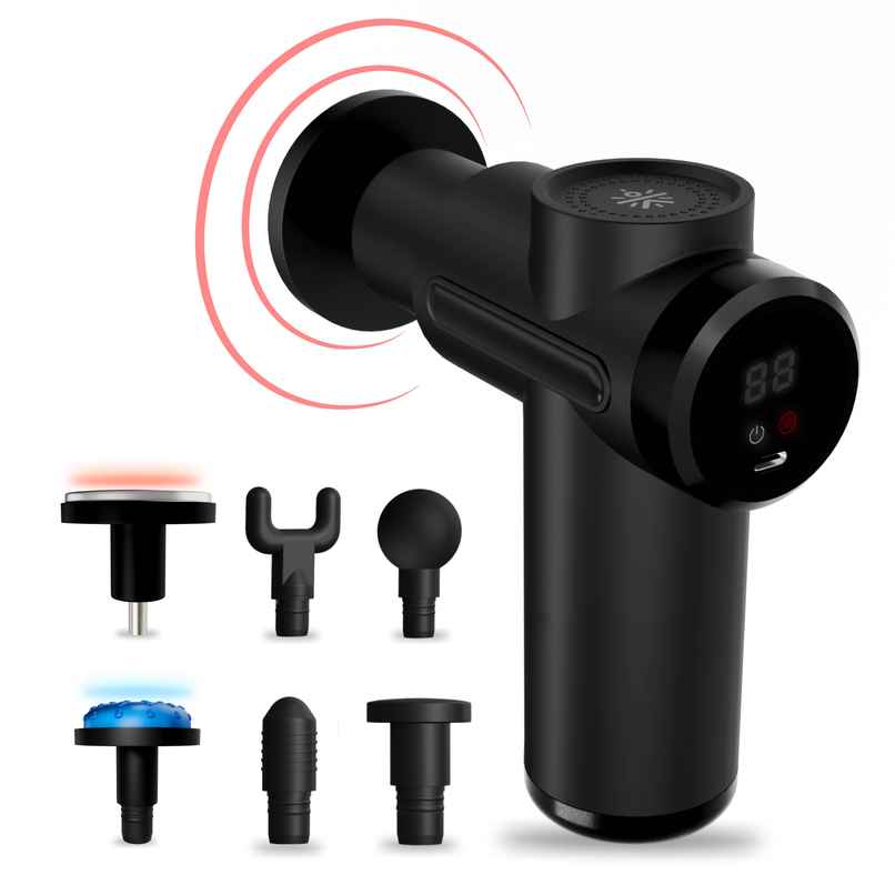 Cult Volt X, Full Body Professional Gun Massager With Hot And Cold Therapy, 3000 mAh Battery