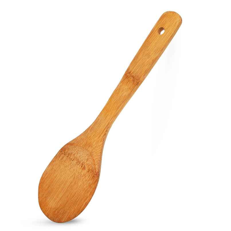 Fackelmann Bamboo Rice Spoon | Ideal For Serving Rice, Curries & Vegetables