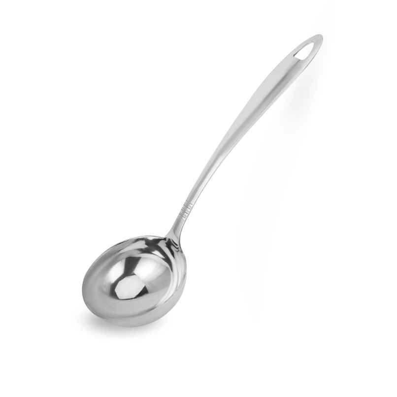 Happy Kitchen 100% Food-Grade Stainless Steel Ladle, 1.4 MM