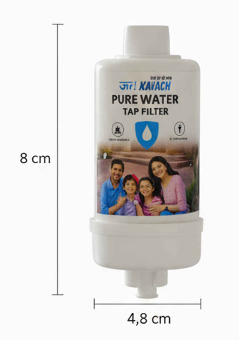 Detoxyfi Jal Kavach Pure Drinking Water Tap Filter Detoxyfi Jal Kavach Pure Drinking Water Tap Filter