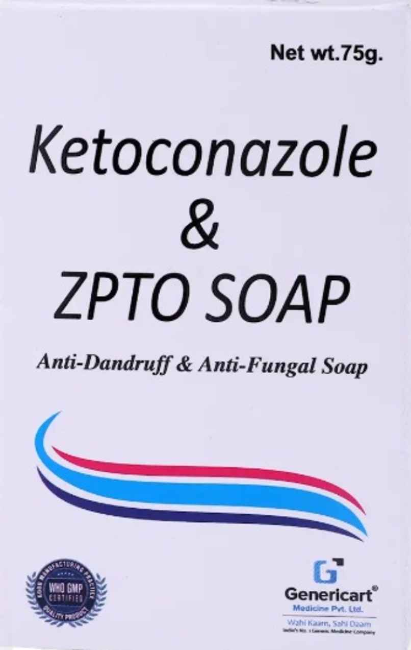 Genericart Ketoconazole 1% W/W + Zpto 1%W/W Soap