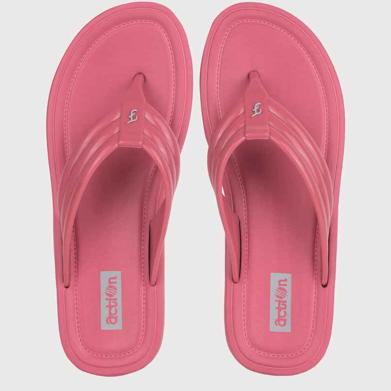 Action Women's Hran-61 | Super Soft & Commtable Slippers | Daily Wear Slippers | Onion Pink - UK 7 Action Women's Hran-61 | Super Soft & Commtable Slippers | Daily Wear Slippers | Onion Pink - UK 7