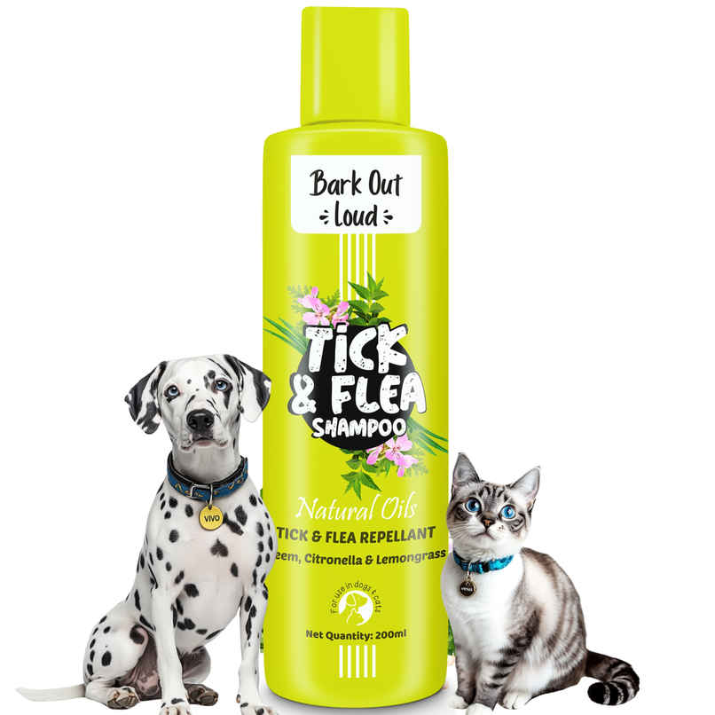 Bark Out Loud Natural Tick and Flea Shampoo | For Cats & Dogs