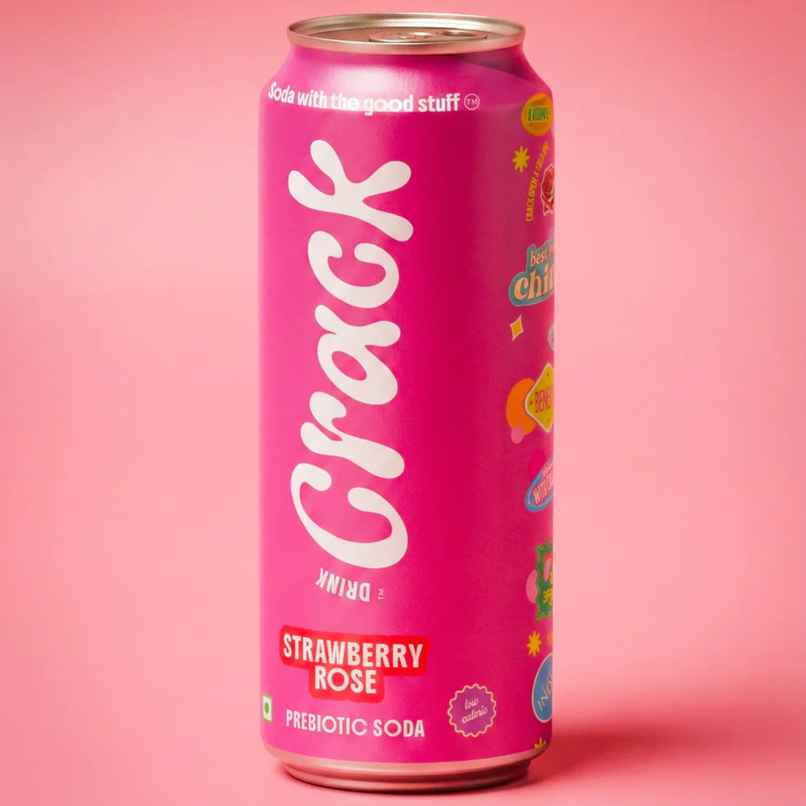 Crack Strawberry Rose Drink Crack Strawberry Rose Drink