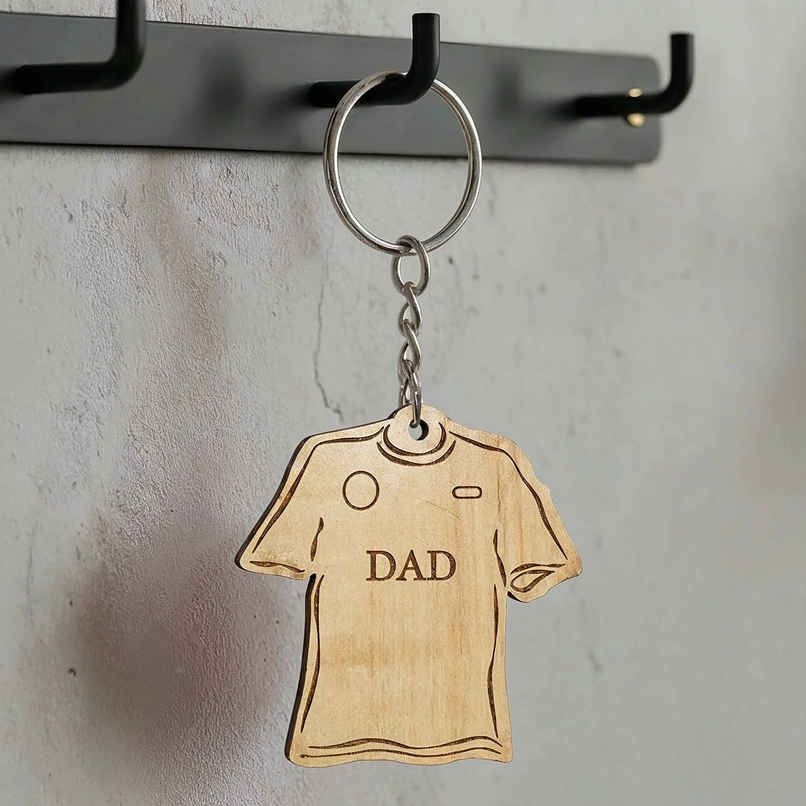 Dad T-Shirt Keychain | Oye Happy Dad T-Shirt Keychain | Oye Happy