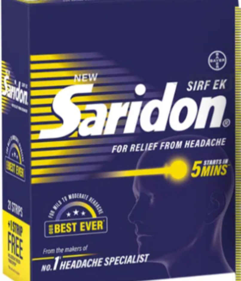 New Saridon Tablet
