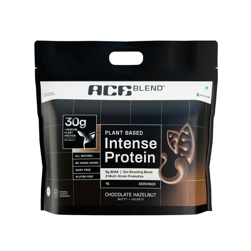 Ace Blend Intense Chocolate Hazelnut Plant Protein | Muscle Growth Formula