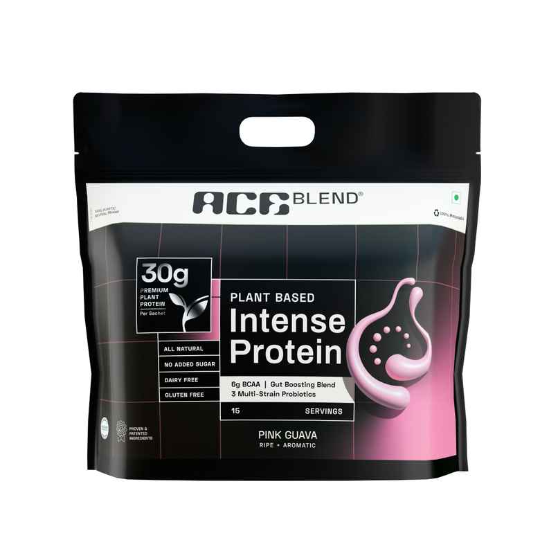 Ace Blend Intense Pink Guava Plant Protein | Lean Muscle & Recovery