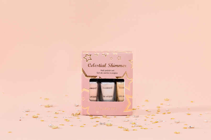 Ellement Co. Celestial Shimmer Nail Polish Kit | Shimmery Glam Shades | Long-Lasting Gloss Ellement Co. Celestial Shimmer Nail Polish Kit | Shimmery Glam Shades | Long-Lasting Gloss