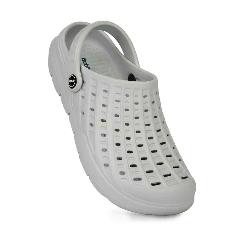 Action Clogs For Men | Ontc-134 Light Grey - UK-8