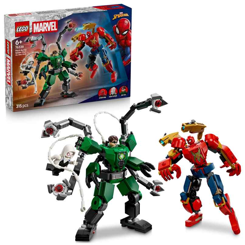 LEGO Marve Mec Battl SpiderMa v Do Oc 76338