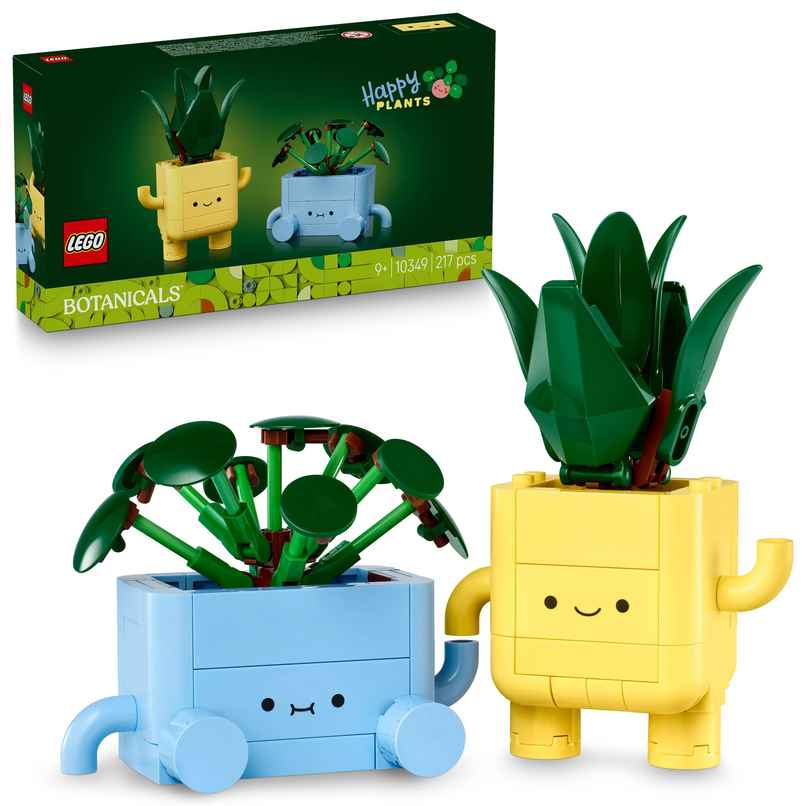 LEGO Botanicals Happy Plants Shelf Decor 10349 LEGO Botanicals Happy Plants Shelf Decor 10349