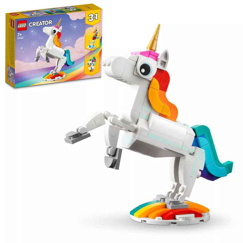 LEGO Creator Magical Unicorn 31140 Building Toy Set LEGO Creator Magical Unicorn 31140 Building Toy Set