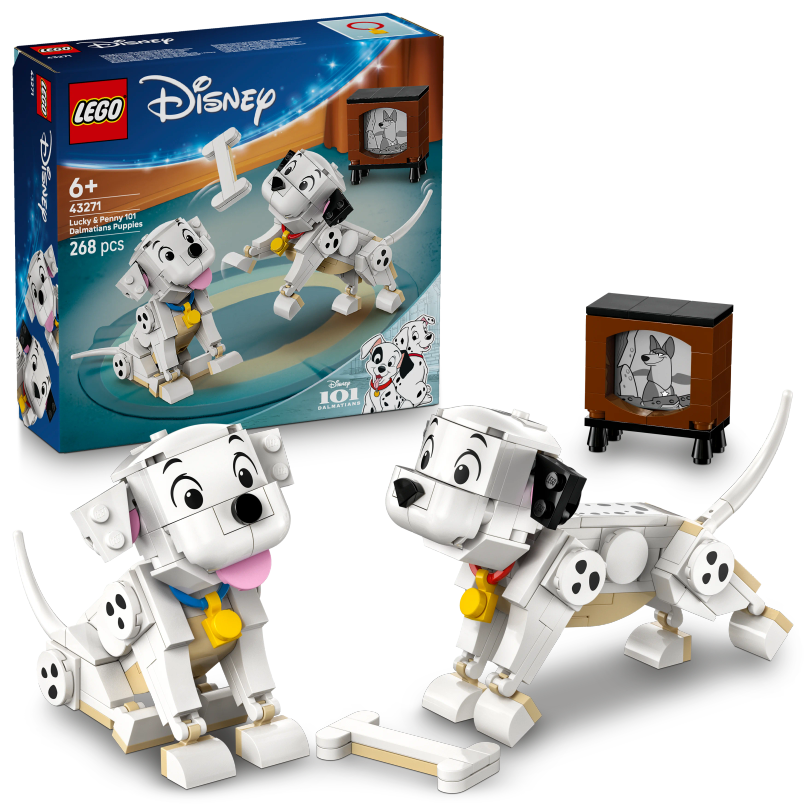 Lego Disne Luck an Penn 10 Dalmatian Puppie Buildin To 43271