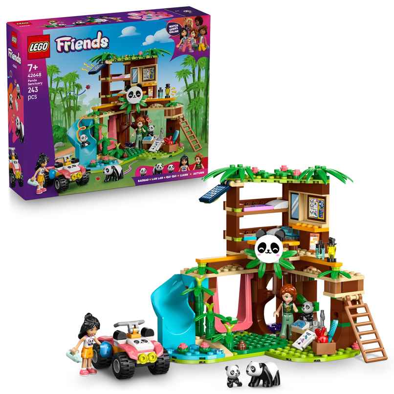 LEGO Friends Panda Sanctuary Animal Care Building Set Toy 42648 LEGO Friends Panda Sanctuary Animal Care Building Set Toy 42648